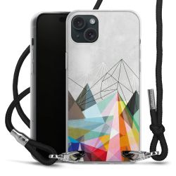 Carry Case Transparent Fabric black/silver