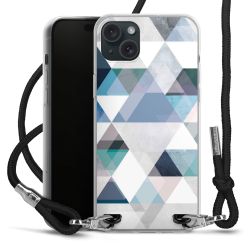 Carry Case Transparent Fabric black/silver