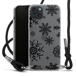 Carry Case Transparent Fabric black/silver