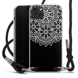 Carry Case Transparent Fabric black/silver