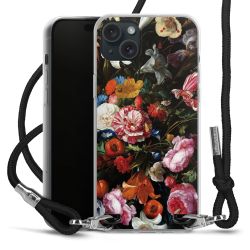 Carry Case Transparent Fabric black/silver