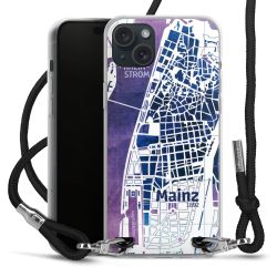 Carry Case Transparent Fabric black/silver