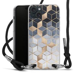 Carry Case Transparent Fabric black/silver