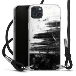 Carry Case Transparent Fabric black/silver