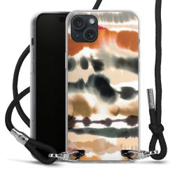 Carry Case Transparent Fabric black/silver