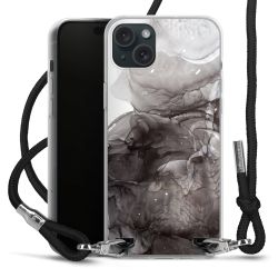 Carry Case Transparent Fabric black/silver