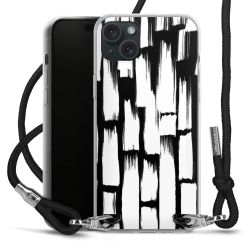 Carry Case Transparent Fabric black/silver