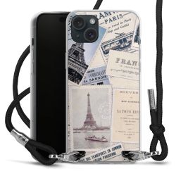 Carry Case Transparent Fabric black/silver