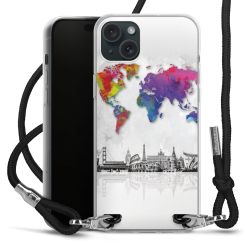 Carry Case Transparent Fabric black/silver