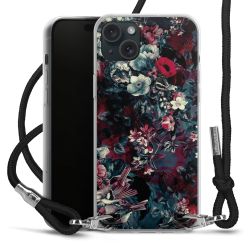 Carry Case Transparent Fabric black/silver