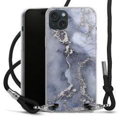 Carry Case Transparent Fabric black/silver