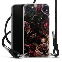 Carry Case Transparent Fabric black/silver