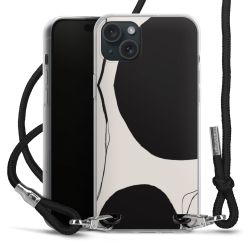 Carry Case Transparent Fabric black/silver