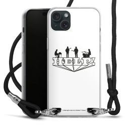 Carry Case Transparent Fabric black/silver