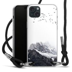 Carry Case Transparent Fabric black/silver