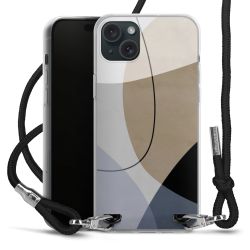 Carry Case Transparent Fabric black/silver