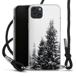 Carry Case Transparent Fabric black/silver