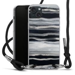 Carry Case Transparent Fabric black/silver