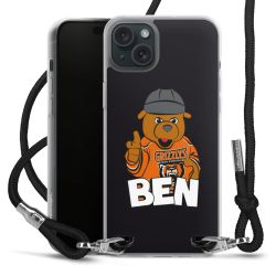 Carry Case Stoff schwarz/silber