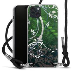 Carry Case Transparent Fabric black/silver