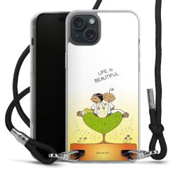 Carry Case Stoff schwarz/silber