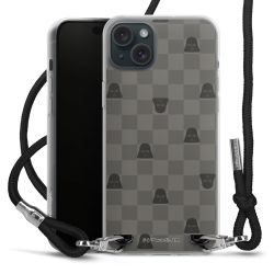 Carry Case Stoff schwarz/silber