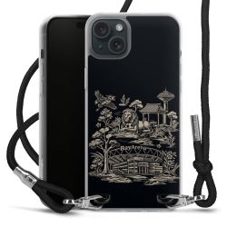 Carry Case Stoff schwarz/silber