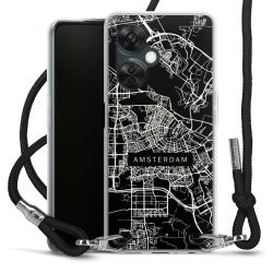 Carry Case Transparent Fabric black/silver