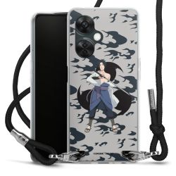 Carry Case Transparent Fabric black/silver