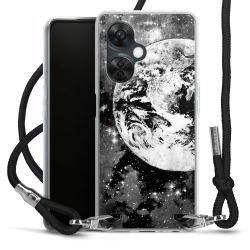 Carry Case Transparent Fabric black/silver