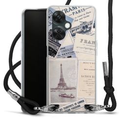 Carry Case Transparent Fabric black/silver