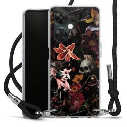 Carry Case Transparent Fabric black/silver