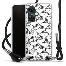 Carry Case Transparent Fabric black/silver