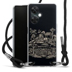 Carry Case Stoff schwarz/silber