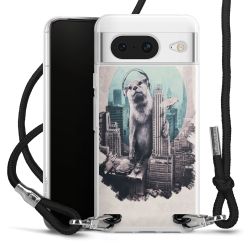 Carry Case Transparent Fabric black/silver