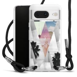 Carry Case Transparent Fabric black/silver