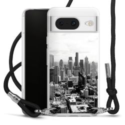 Carry Case Transparent Fabric black/silver