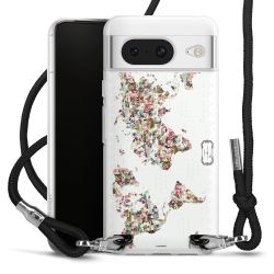 Carry Case Transparent Fabric black/silver