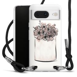 Carry Case Transparent Fabric black/silver