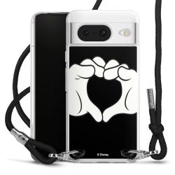 Carry Case Transparent Fabric black/silver