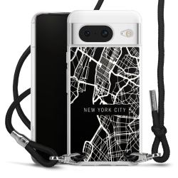 Carry Case Transparent Fabric black/silver