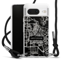 Carry Case Transparent Fabric black/silver