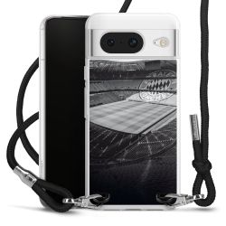 Carry Case Transparent Fabric black/silver