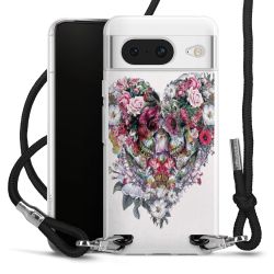 Carry Case Transparent Fabric black/silver