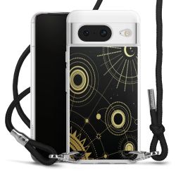 Carry Case Transparent Fabric black/silver