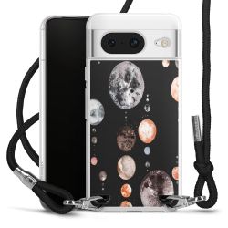 Carry Case Transparent Fabric black/silver