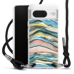 Carry Case Transparent Fabric black/silver