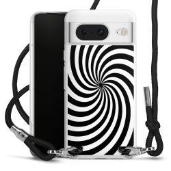 Carry Case Transparent Fabric black/silver