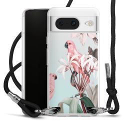 Carry Case Transparent Fabric black/silver