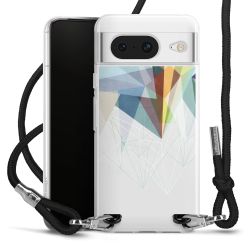 Carry Case Transparent Fabric black/silver